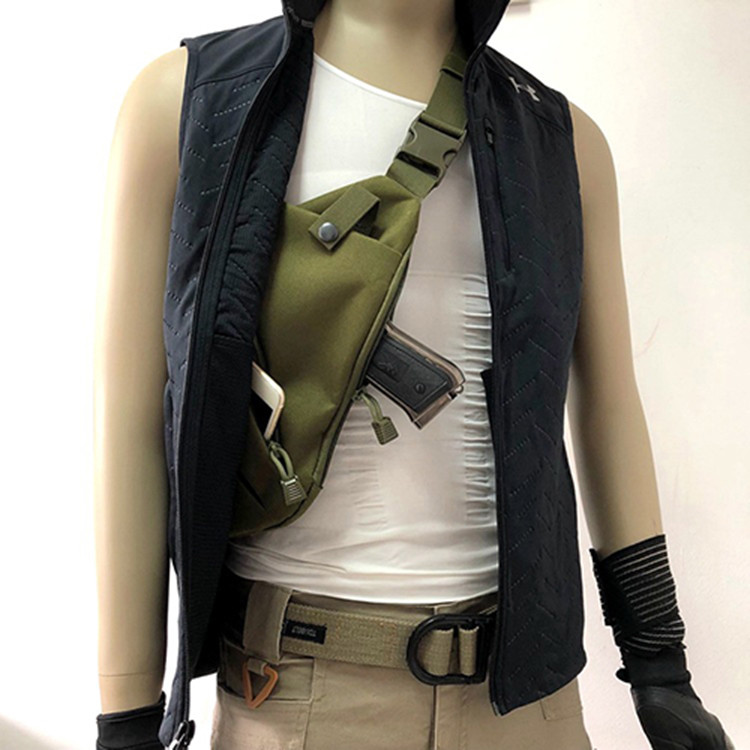 sling bag with gun holster
